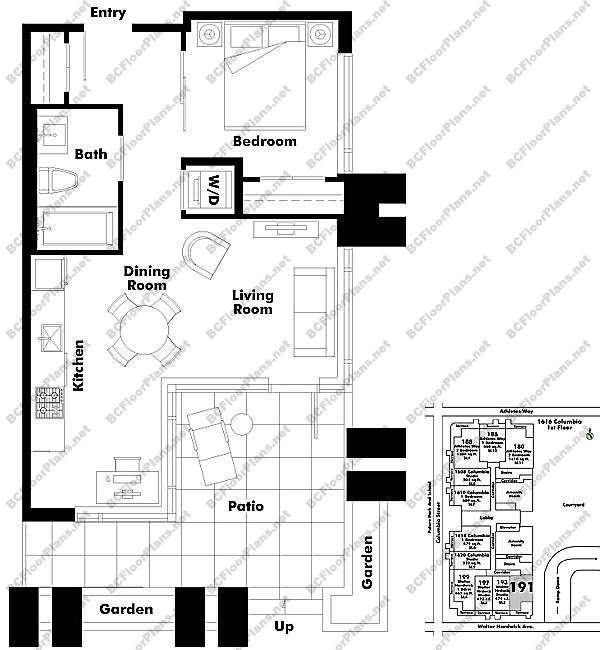 Floor Plan  191 Walter Hardwick St.
