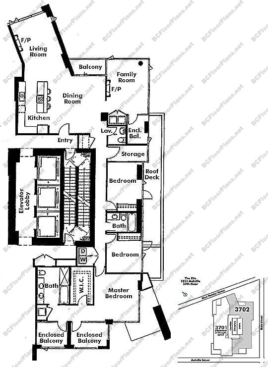 Floor Plan 3702 1211 Melville