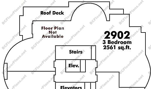 Floor Plan 2902 1188 Quebec