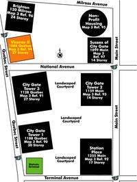 Nova Area Map