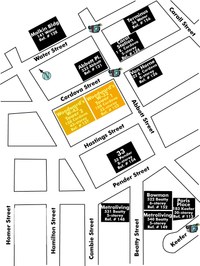 The Savoy Area Map