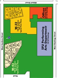 The Savoy Area Map